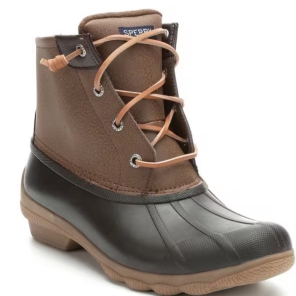 Sperry Shoes - Sperry Syren Golf Two Tone Waterproof Duck Boots Womens Size 7.5 New
